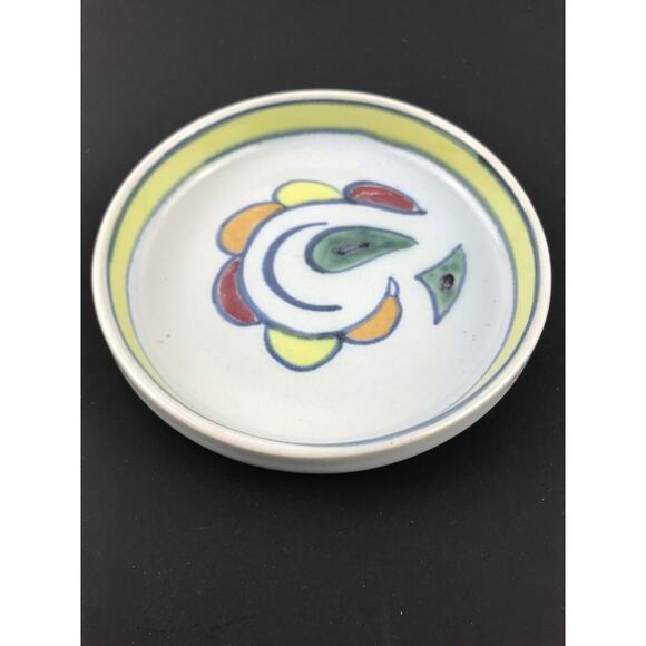 Vintage Buchan Stoneware Pottery Sutherland Coaster Trinket Scotland 4 1/8 - Picture 11 of 11